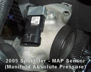 04-06 Map Sensor Location - Photo by johnk of the XLFORUM   04-06 Map Sensor Location - Photo by johnk of the XLFORUM